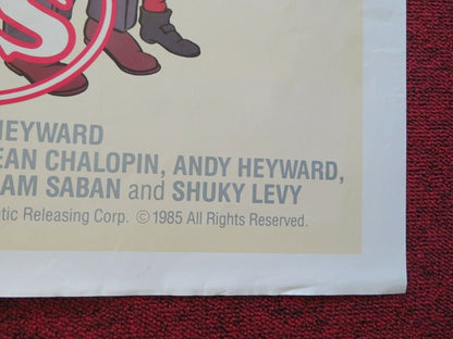 HERE COMES THE LITTLES FOLDED US ONE SHEET POSTER JIMMY KEEGAN BETTINA BUSH 1985 Movie posters