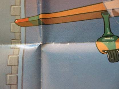 HERE COMES THE LITTLES FOLDED US ONE SHEET POSTER JIMMY KEEGAN BETTINA BUSH 1985 Movie posters