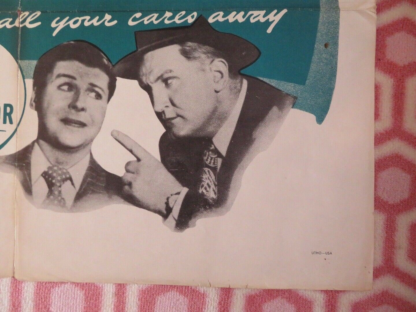 HERE COMES TROUBLE US ONE SHEET POSTER WILLIAM TRACY JOE SAWYER 1948 Movie posters