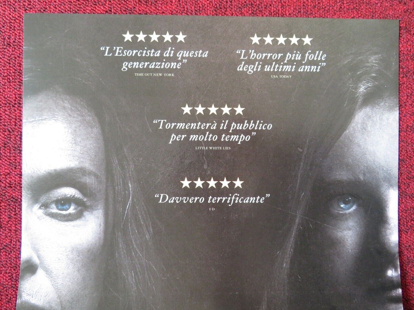 HEREDITARY ITALIAN LOCANDINA (26.5"x12.5") POSTER ALEX WOLFF GABRIEL BYRNE 2018 Movie posters