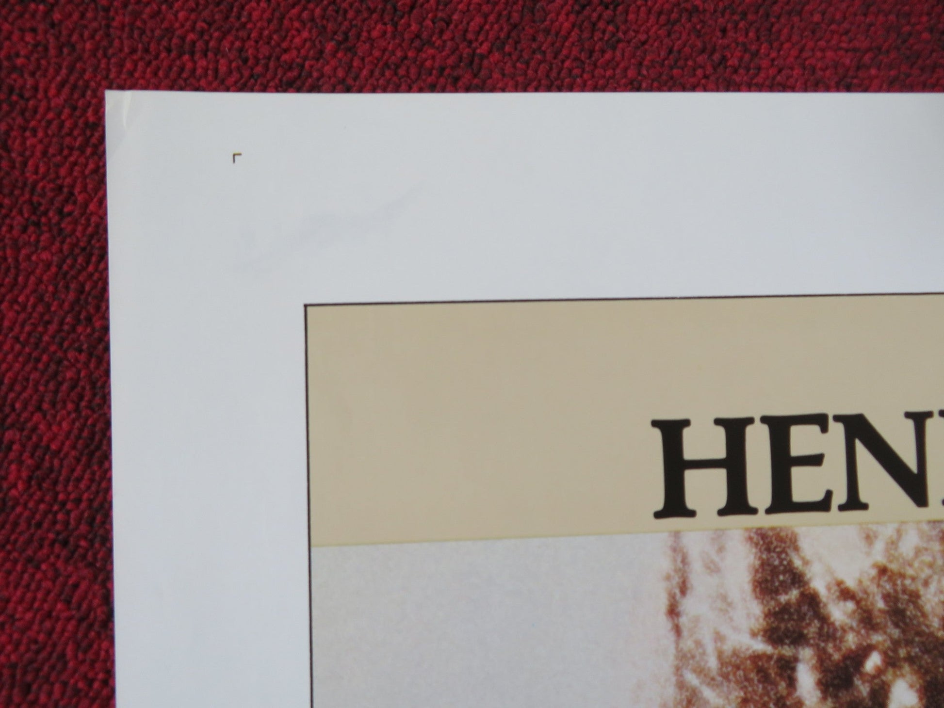 HEROES FOLDED US ONE SHEET POSTER HENRY WINKLER SALLY FIELD 1977 Rendezvous Cinema Movie posters