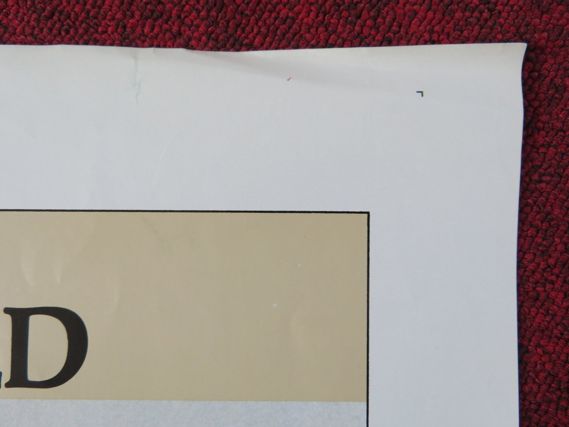 HEROES FOLDED US ONE SHEET POSTER HENRY WINKLER SALLY FIELD 1977 Rendezvous Cinema Movie posters