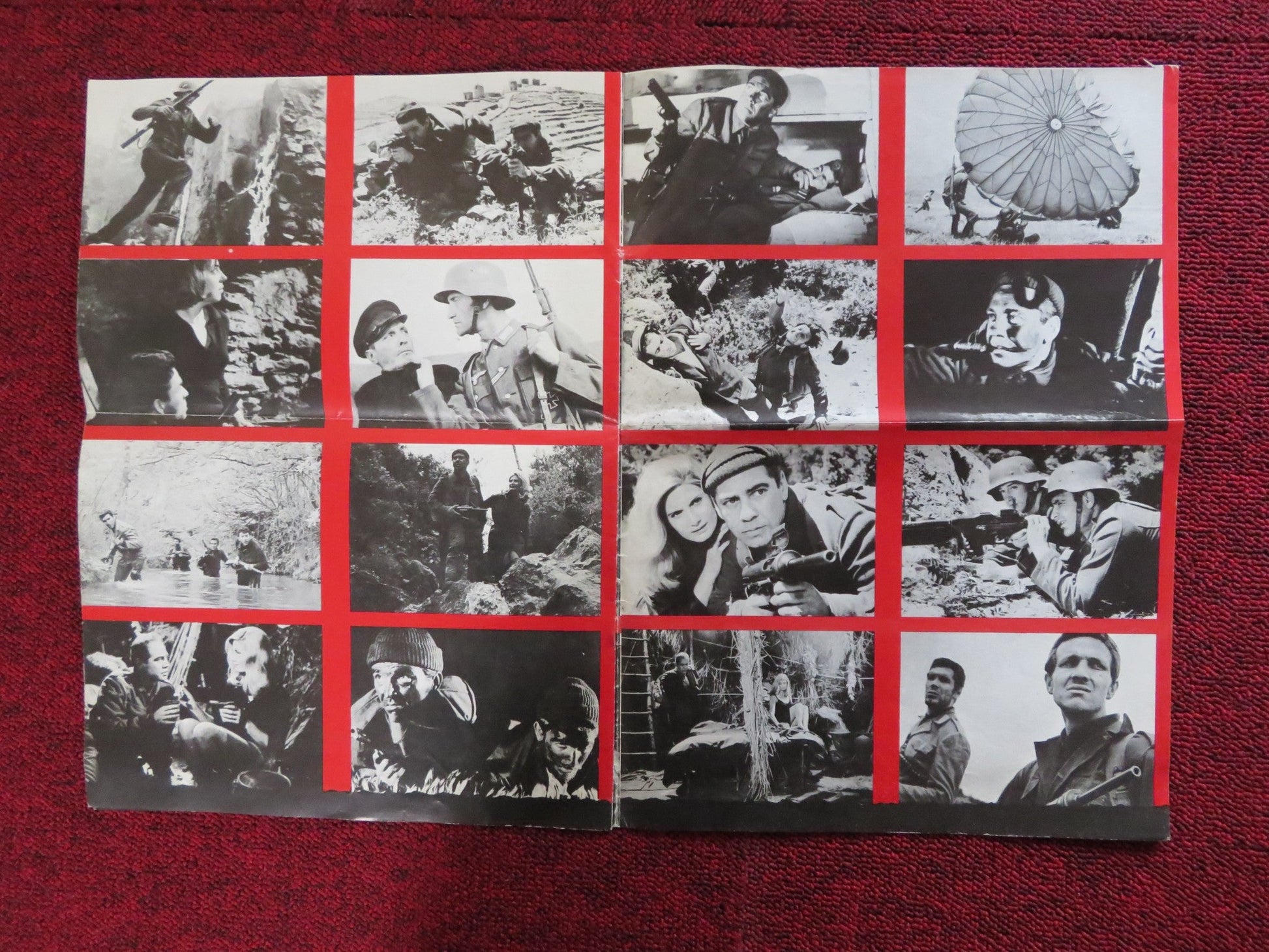 HEROES - PRESSBOOK UNCUT GD FILMS KOSTAS NAOS TEREZA VLANDI 1966 Rendezvous Cinema Movie posters