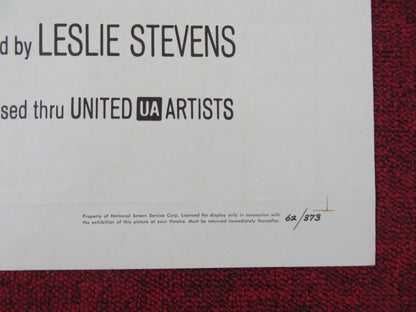 HERO'S ISLAND FOLDED US ONE SHEET POSTER JAMES MASON RIP TORN 1962 Rendezvous Cinema Movie posters