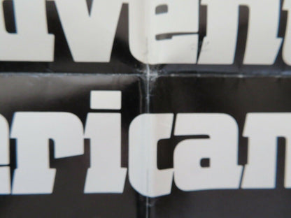 HEROWORK FOLDED US ONE SHEET POSTER ROB BROWNING ROBERT CHAPLE 1977 Movie posters