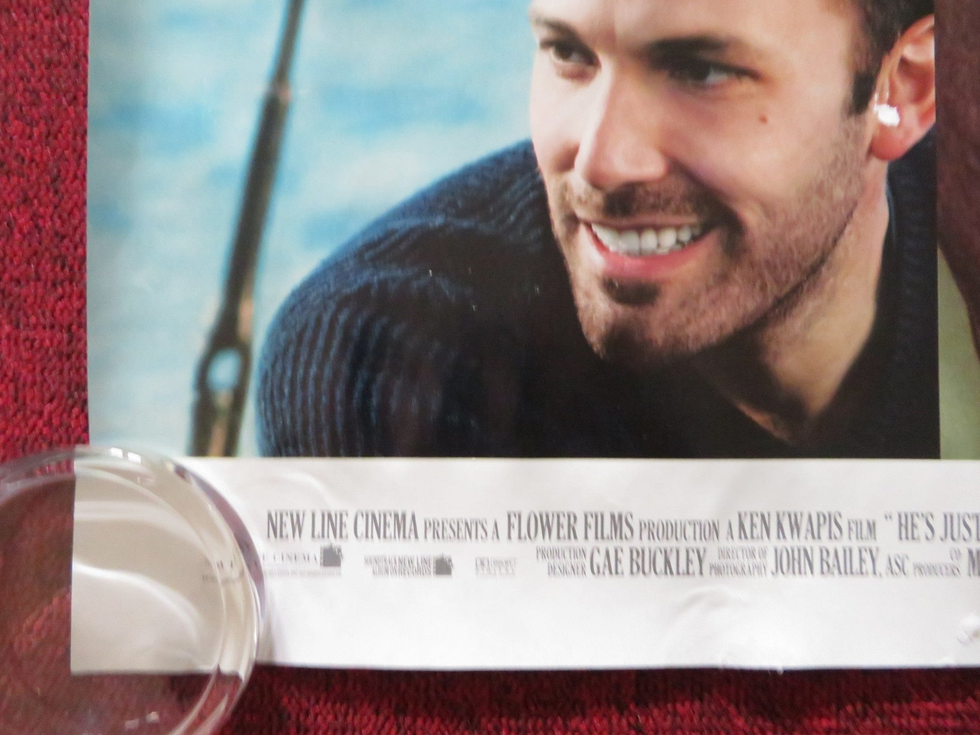 HE'S JUST NOT THAT INTO YOU UK QUAD (30"x 40") ROLLED POSTER BEN AFFLECK 2009 Rendezvous Cinema Movie posters