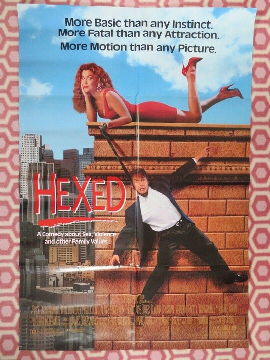HEXED ONE SHEET POSTER ARYE GROSS CLAUDIA CHRISTIAN NORMAN FELL 1993 - Rendezvous Cinema
