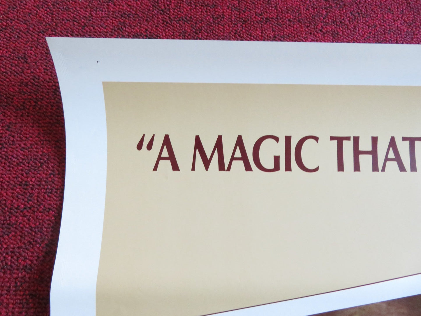 HEY BABU RIBA US ONE SHEET ROLLED POSTER GALA VIDENOVIC RELJA BASIC 1985 Rendezvous Cinema Movie posters