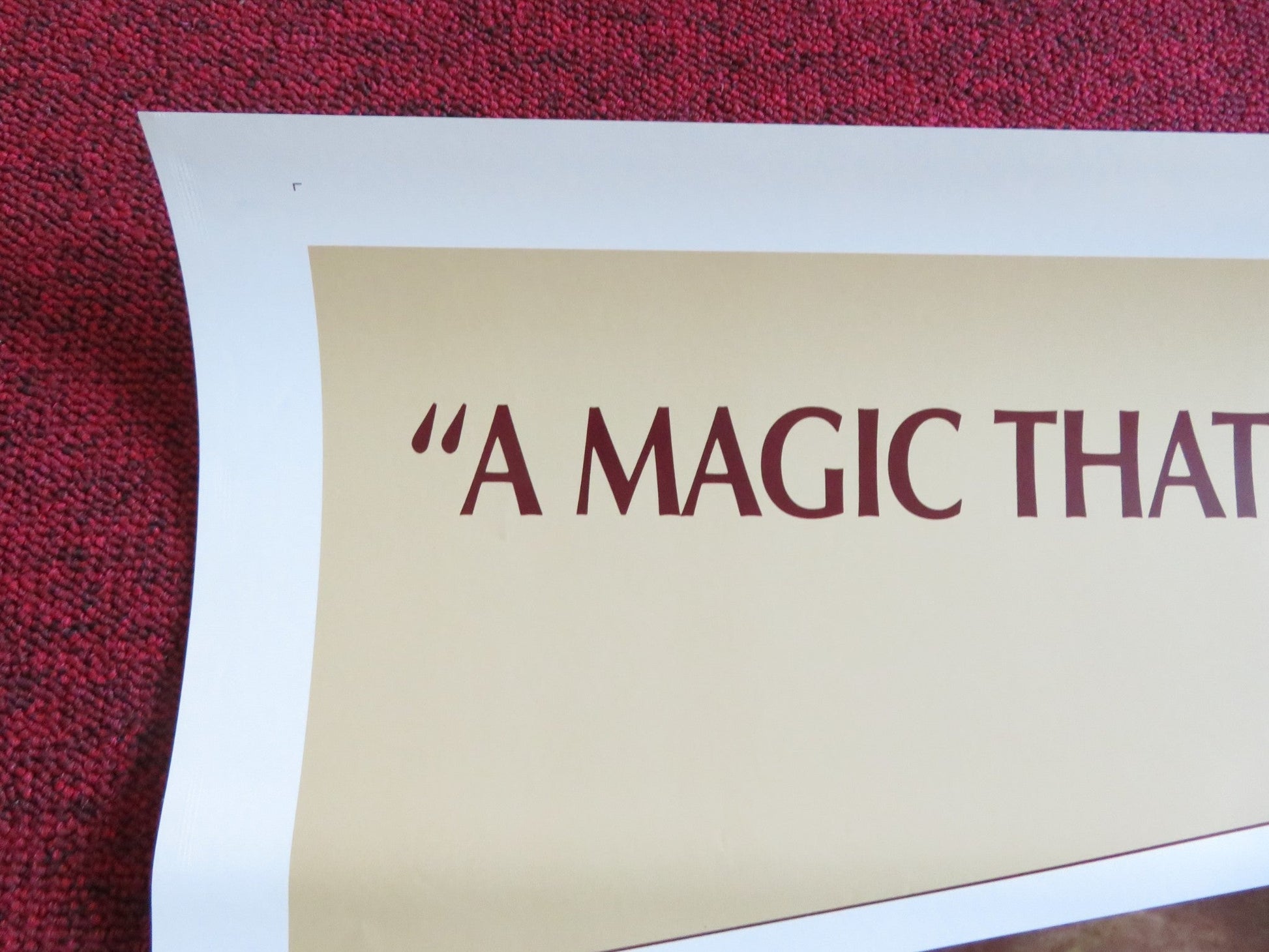 HEY BABU RIBA US ONE SHEET ROLLED POSTER GALA VIDENOVIC RELJA BASIC 1985 Rendezvous Cinema Movie posters