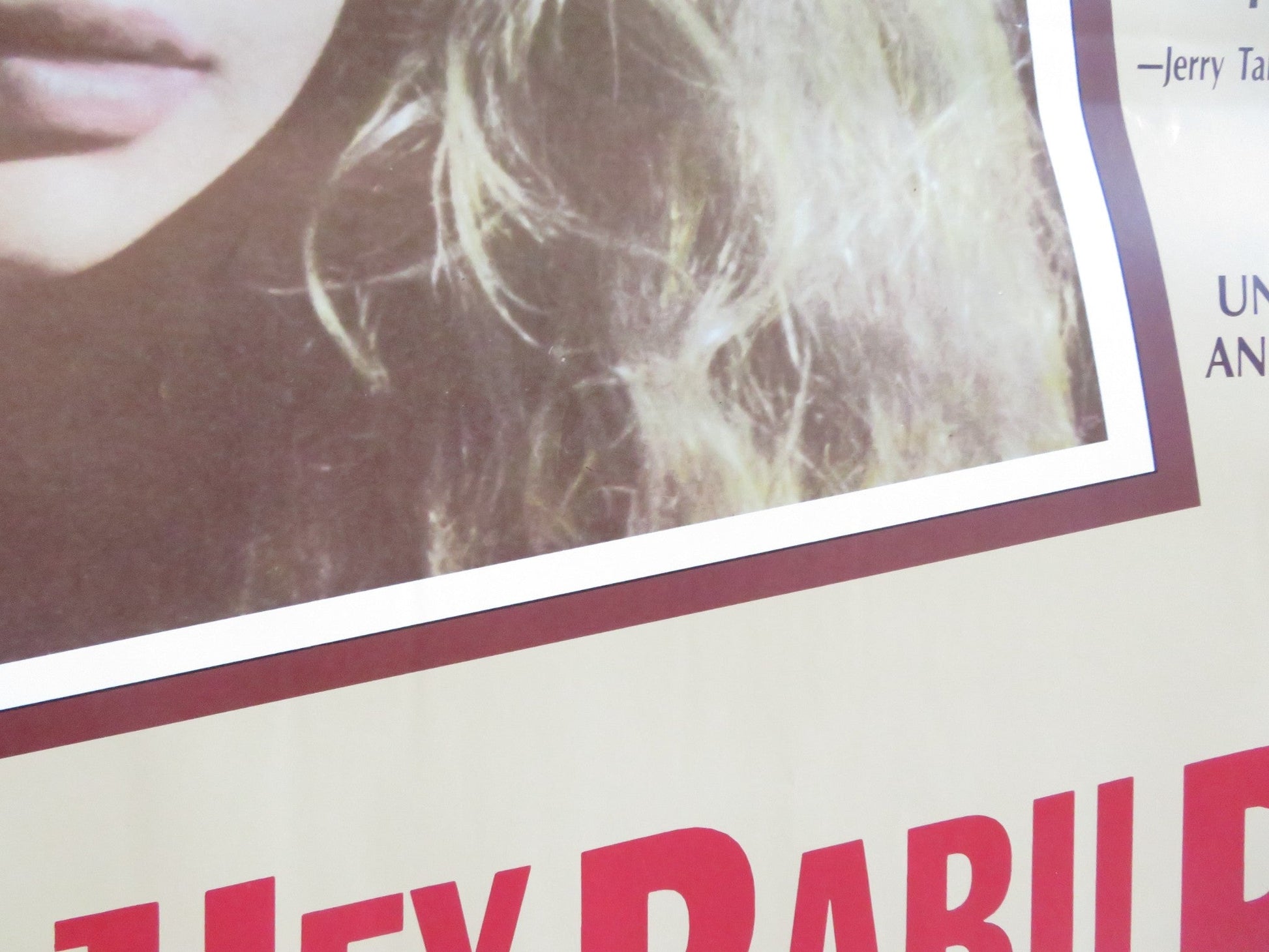 HEY BABU RIBA US ONE SHEET ROLLED POSTER GALA VIDENOVIC RELJA BASIC 1985 Rendezvous Cinema Movie posters