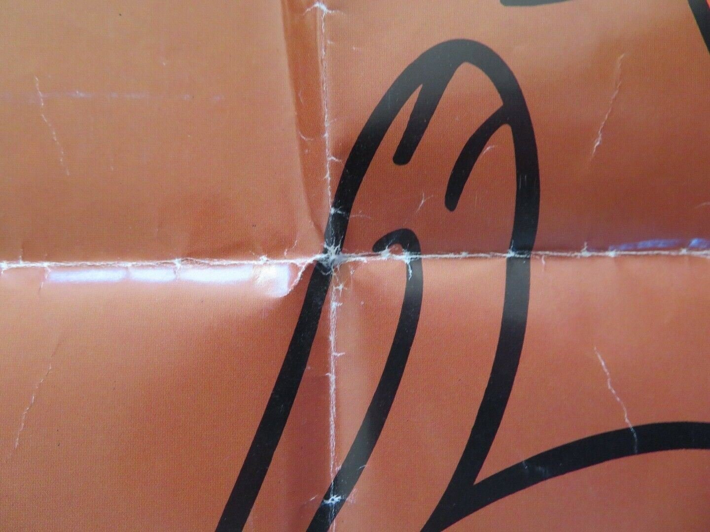 HEY THERE IT'S YOGI BEAR FOLDED US ONE SHEET POSTER DAWS BUTLER DON MESSICK '64 Movie posters