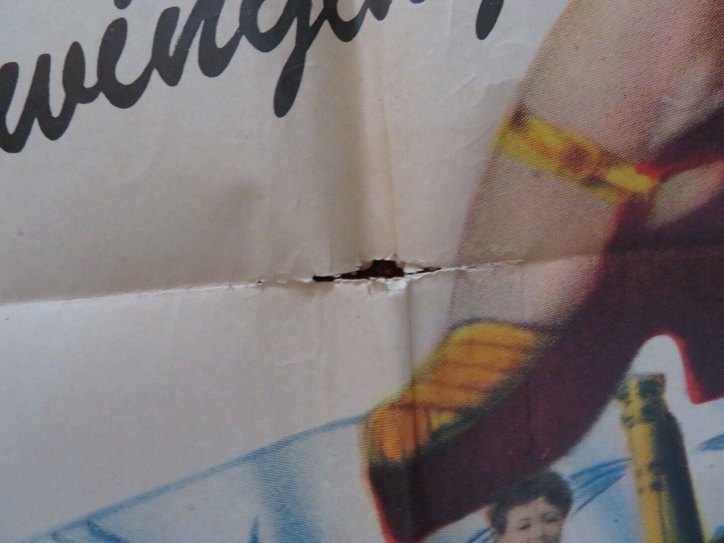 HI BUDDY FOLDED US ONE SHEET POSTER ROBERT PAIGE HARRIET HILLIARD 1942 Movie posters