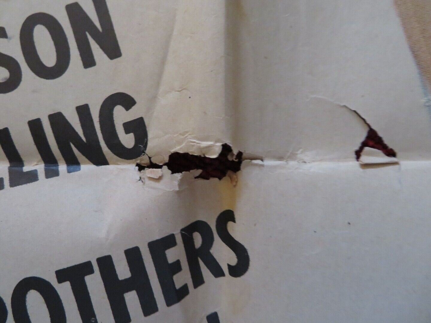 HI BUDDY FOLDED US ONE SHEET POSTER ROBERT PAIGE HARRIET HILLIARD 1942 Movie posters