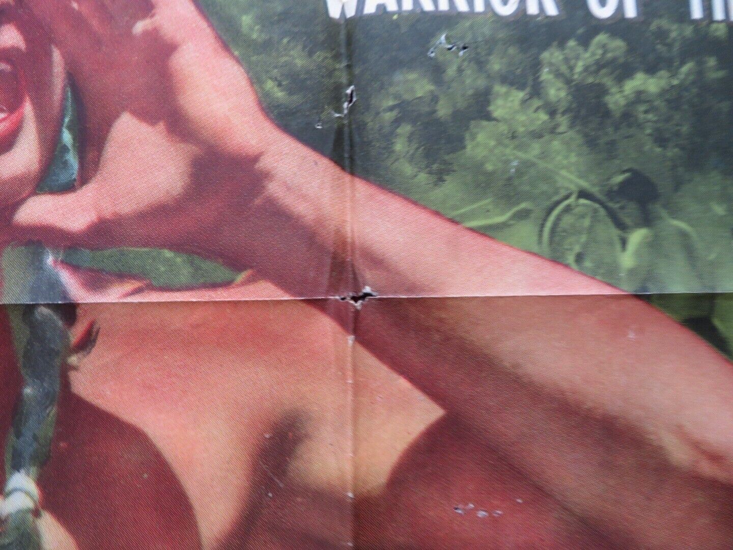 HIAWATHA FOLDED US ONE SHEET POSTER VINCE EDWARDS YVETTE DUGUAY 1952 Rendezvous Cinema Movie posters