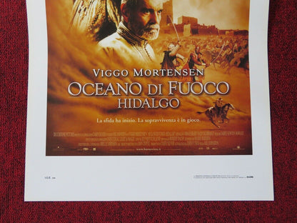 HIDALGO ITALIAN LOCANDINA (27.5"x13") POSTER VIGGO MORTENSEN JOE JOHNSON 2004 Movie posters