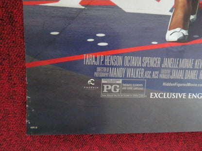 HIDDEN FIGURES VERSION B US ONE SHEET ROLLED POSTER OCTAVIA SPENCER 2016 - Rendezvous Cinema