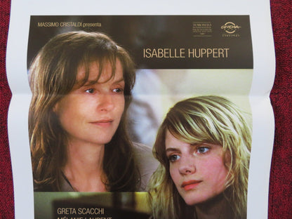 HIDDEN LOVE ITALIAN LOCANDINA POSTER ISABELLE HUPPERT GRETA SCACCHI 2007 Rendezvous Cinema Movie posters