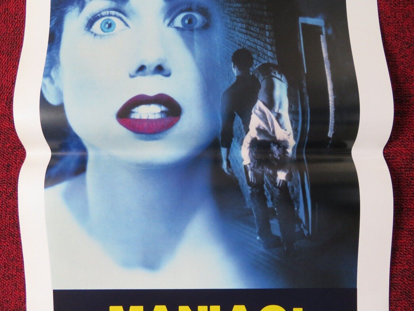 HIDDEN RAGE/ Perfect Victims ITALIAN LOCANDINA (27.5"x13") POSTER 1989 Movie posters