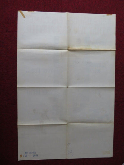 HIDE AND SEEK FOLDED US ONE SHEET POSTER IAN CARMICHAEL CURD JURGENS 1964 Movie posters