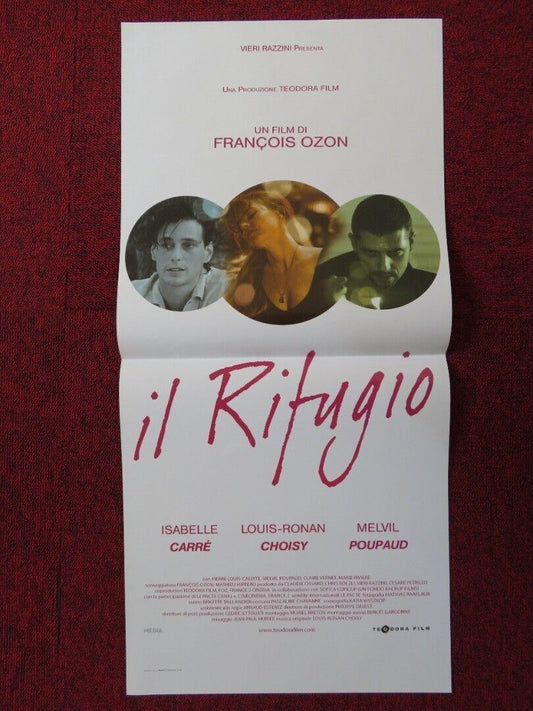 HIDEAWAY ITALIAN LOCANDINA (26.5"x12.5") POSTER ISABELLE CARRE FRANCOIS OZON '09 Movie posters