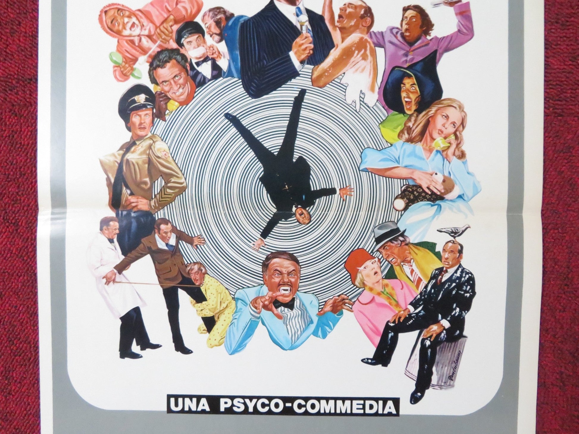 HIGH ANXIETY ITALIAN LOCANDINA POSTER MEL BROOKS MADELINE KAHN 1978 Rendezvous Cinema Movie posters