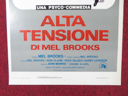 HIGH ANXIETY ITALIAN LOCANDINA POSTER MEL BROOKS MADELINE KAHN 1978 Rendezvous Cinema Movie posters