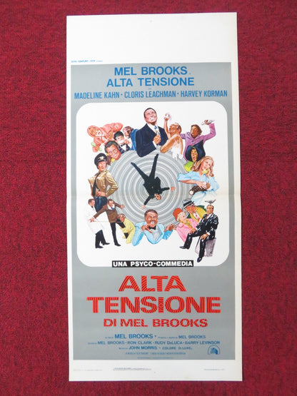 HIGH ANXIETY ITALIAN LOCANDINA POSTER MEL BROOKS MADELINE KAHN 1978 Rendezvous Cinema Movie posters