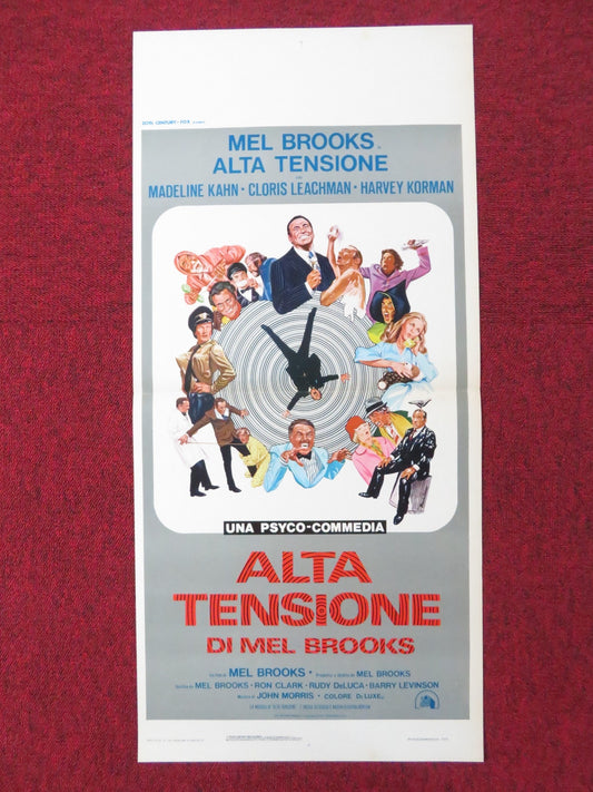 HIGH ANXIETY ITALIAN LOCANDINA POSTER MEL BROOKS MADELINE KAHN 1978 Rendezvous Cinema Movie posters