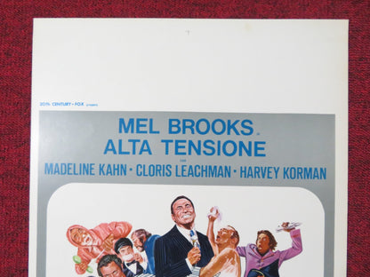 HIGH ANXIETY ITALIAN LOCANDINA POSTER MEL BROOKS MADELINE KAHN 1978 Rendezvous Cinema Movie posters