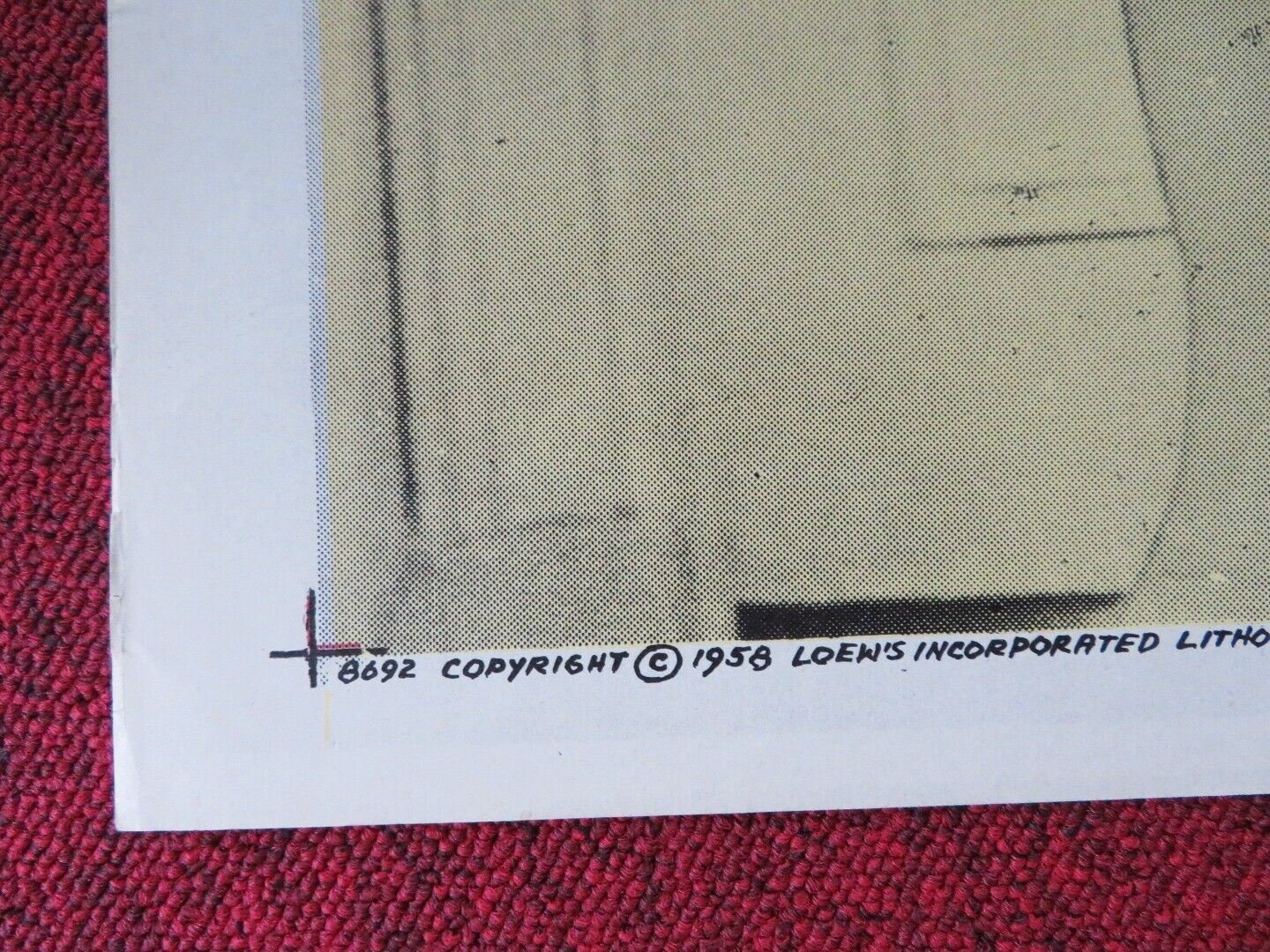 HIGH COST OF LOVING FOLDED US ONE SHEET POSTER JOSE FERRER 1958 Movie posters