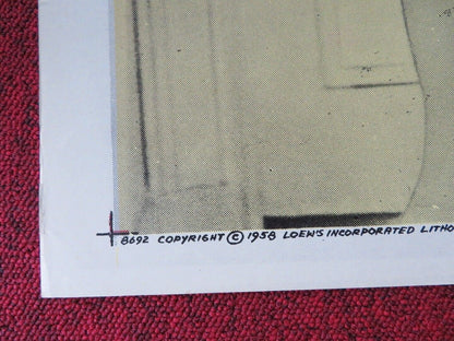 HIGH COST OF LOVING FOLDED US ONE SHEET POSTER JOSE FERRER 1958 Movie posters