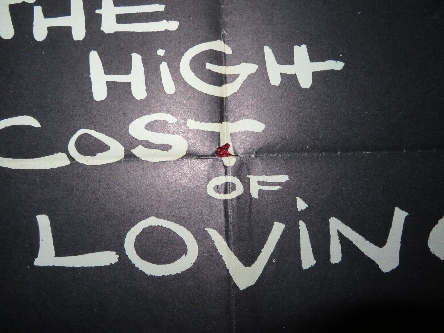 HIGH COST OF LOVING FOLDED US ONE SHEET POSTER JOSE FERRER 1958 Movie posters