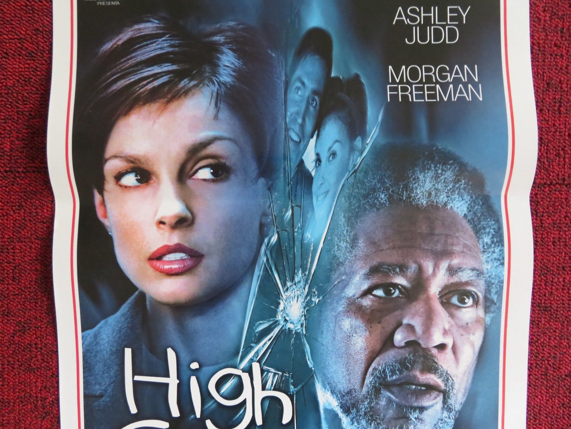 HIGH CRIMES ITALIAN LOCANDINA POSTER ASHLEY JUDD MORGAN FREEMAN 2003 Rendezvous Cinema Movie posters