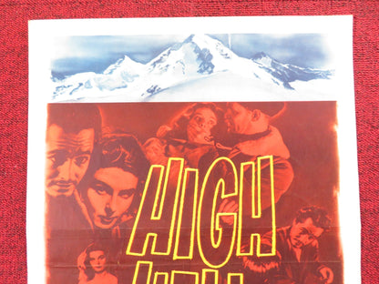 HIGH HELL US INSERT (14"x 36") POSTER JOHN DEREK ELAINE STEWART 1958 Rendezvous Cinema Movie posters