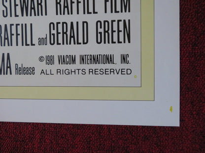 HIGH RISK FOLDED US ONE SHEET POSTER JAMES BROLIN ANTHONY QUINN 1981 Rendezvous Cinema Movie posters