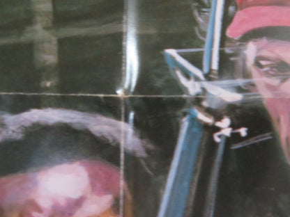 HIGH RISK FOLDED US ONE SHEET POSTER JAMES BROLIN ANTHONY QUINN 1981 Rendezvous Cinema Movie posters