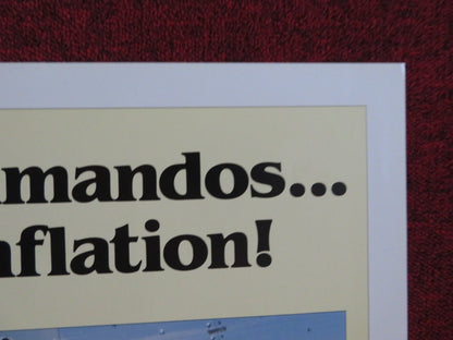 HIGH RISK FOLDED US ONE SHEET POSTER JAMES BROLIN ANTHONY QUINN 1981 Rendezvous Cinema Movie posters