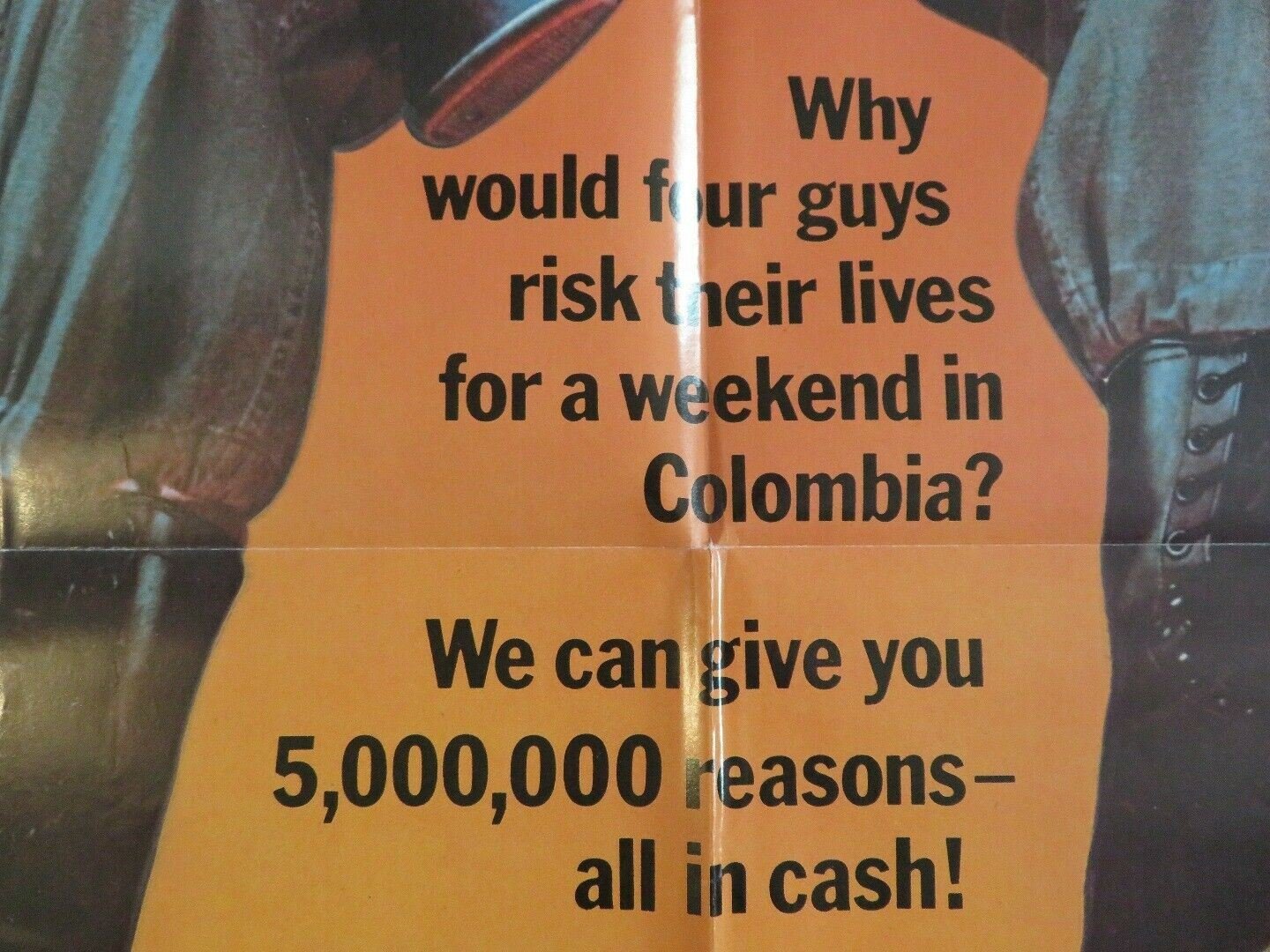 HIGH RISK US ONE SHEET POSTER JAMES BROLIN ANTHONY QUINN 1981 Movie posters