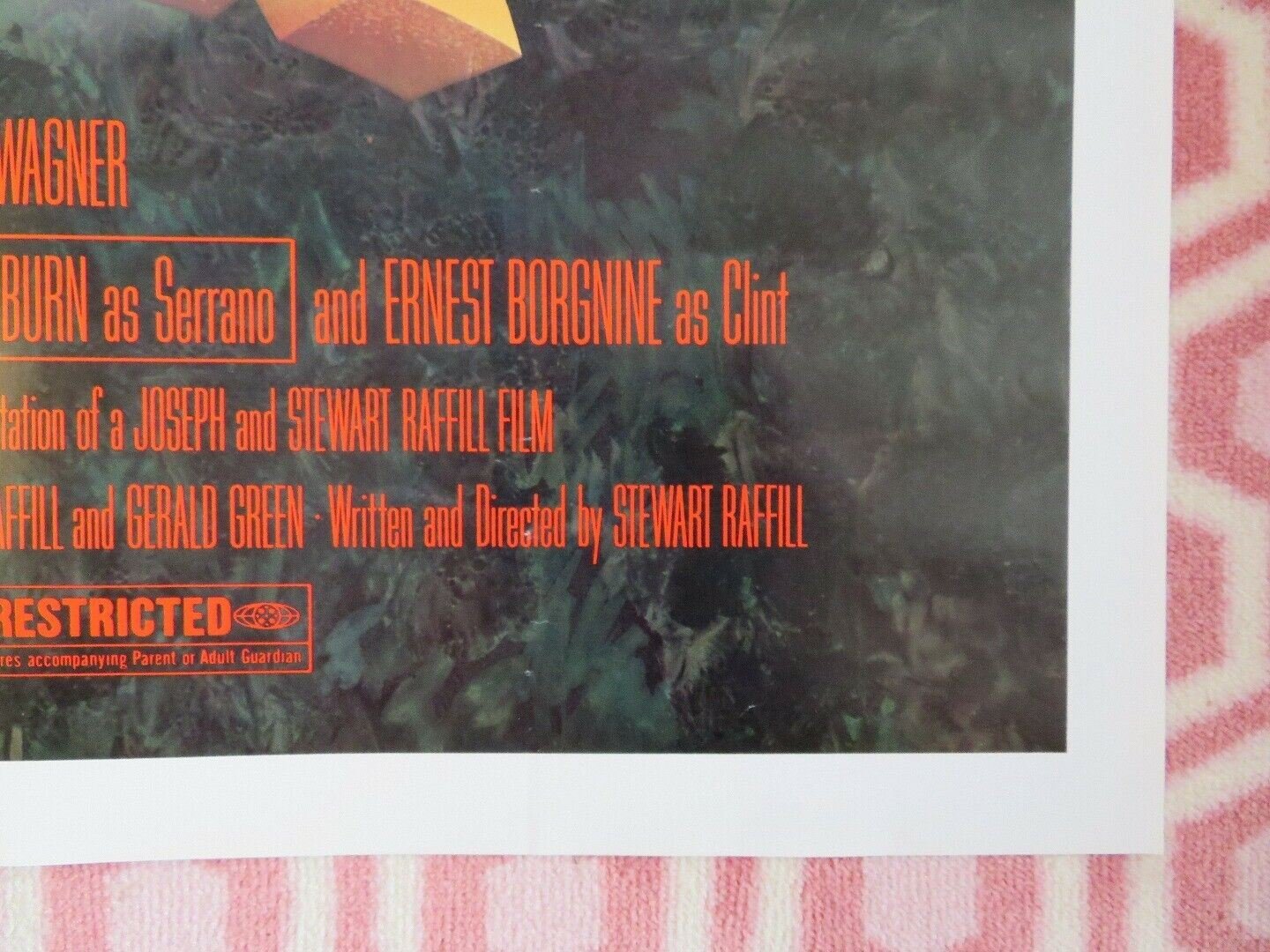 HIGH RISK US ONE SHEET POSTER JAMES BROLIN ANTHONY QUINN 1981 Movie posters