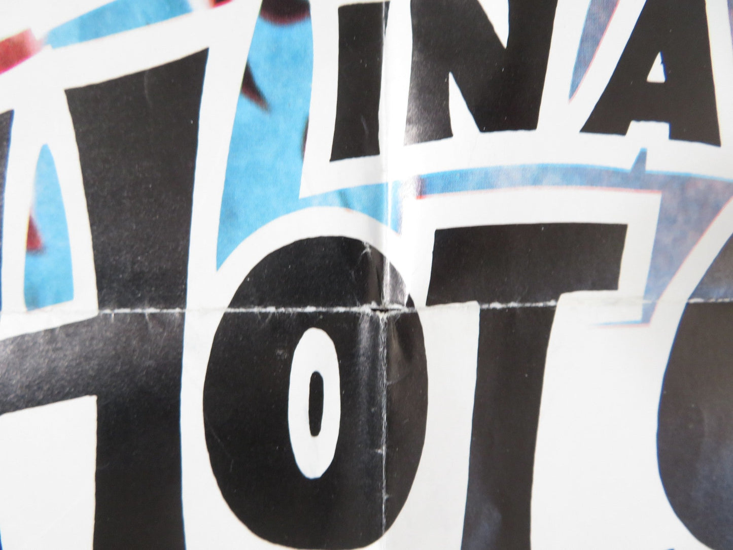 HIGH ROLLING IN A HOT CORVETTE FOLDED US ONE SHEET POSTER JOSEPH BOTTOMS 1977 Rendezvous Cinema Movie posters