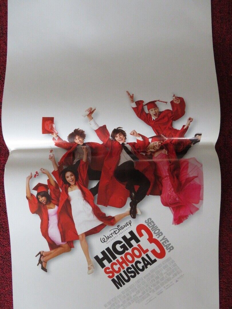 HIGH SCHOOL MUSICAL 3: SENIOR YEAR ITALIAN LOCANDINA (27.5"x13") POSTER 2008 - Rendezvous Cinema