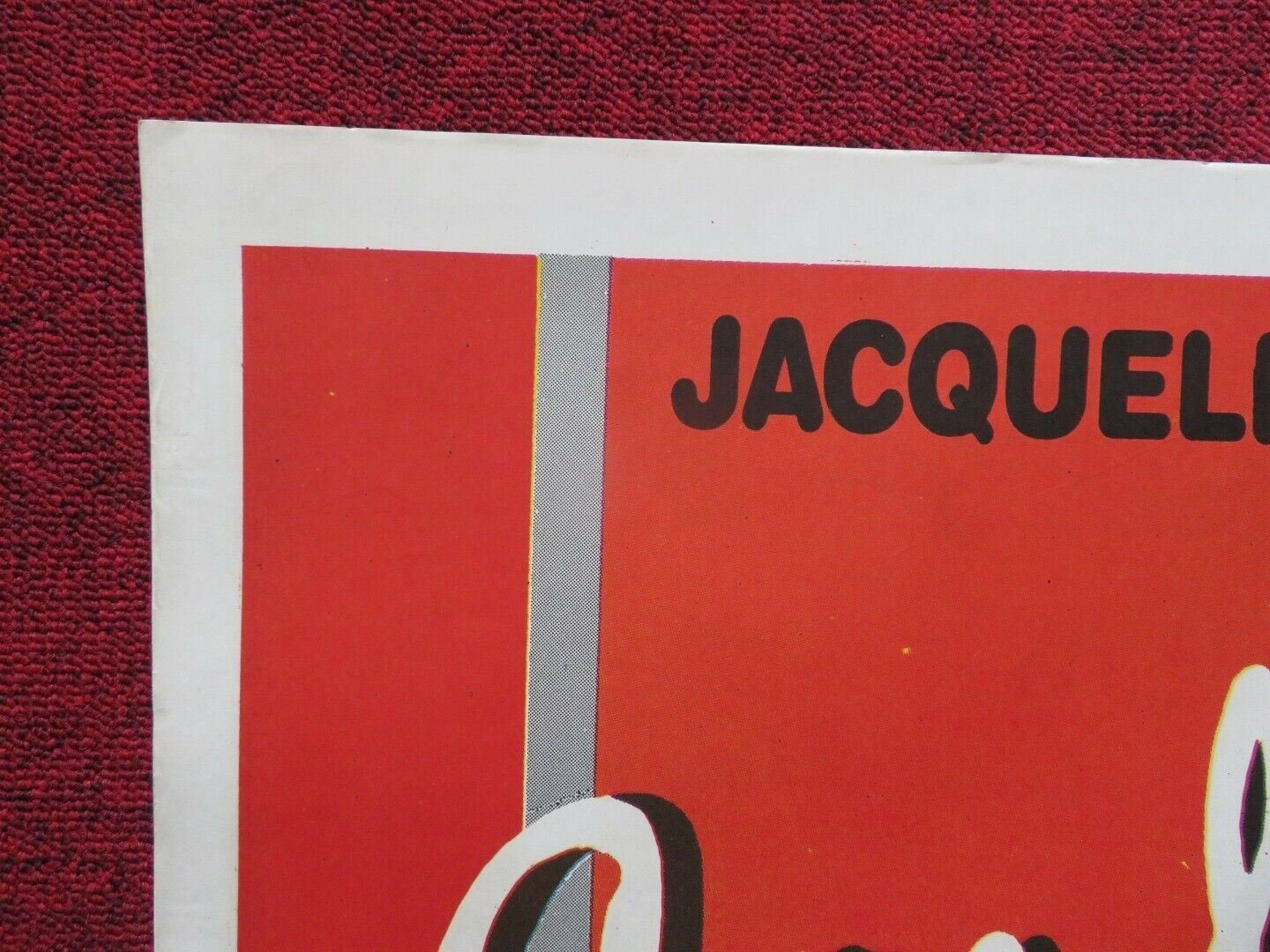 HIGH SEASON ARGENTINA ONE SHEET FOLDED POSTER JAMES FOX JAQUELINE BISSET 1987 - Rendezvous Cinema