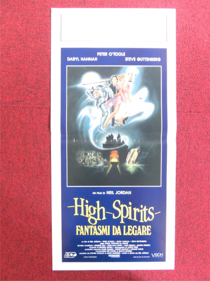 HIGH SPIRITS ITALIAN LOCANDINA POSTER PETER O'TOOLE STEVE GUTTENBERG 1989 Rendezvous Cinema Movie posters
