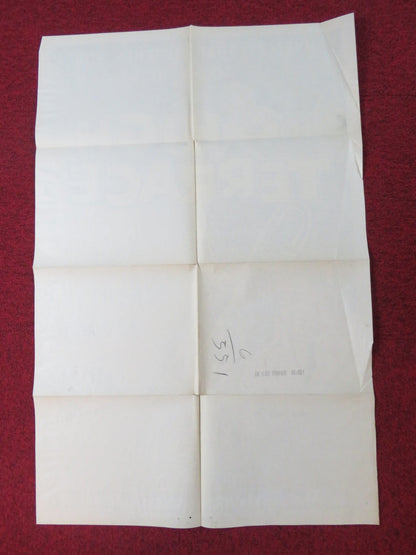 HIGH TERRACE FOLDED US ONE SHEET POSTER DALE ROBERTSON LOIS MAXWELL 1956 Rendezvous Cinema Movie posters