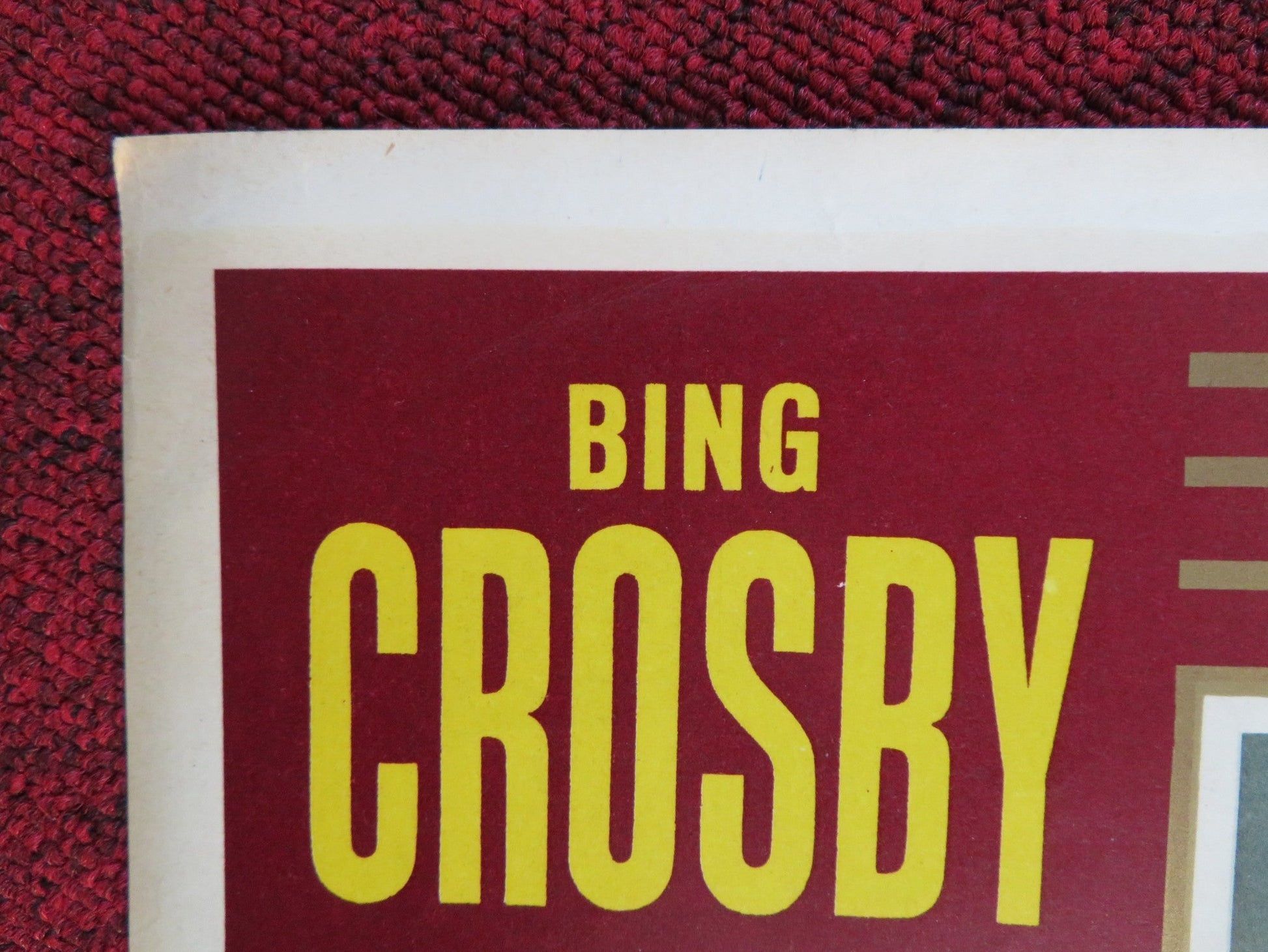 HIGH TIME - B ITALIAN FOTOBUSTA POSTER BING CROSBY FABIAN 1960 Rendezvous Cinema Movie posters