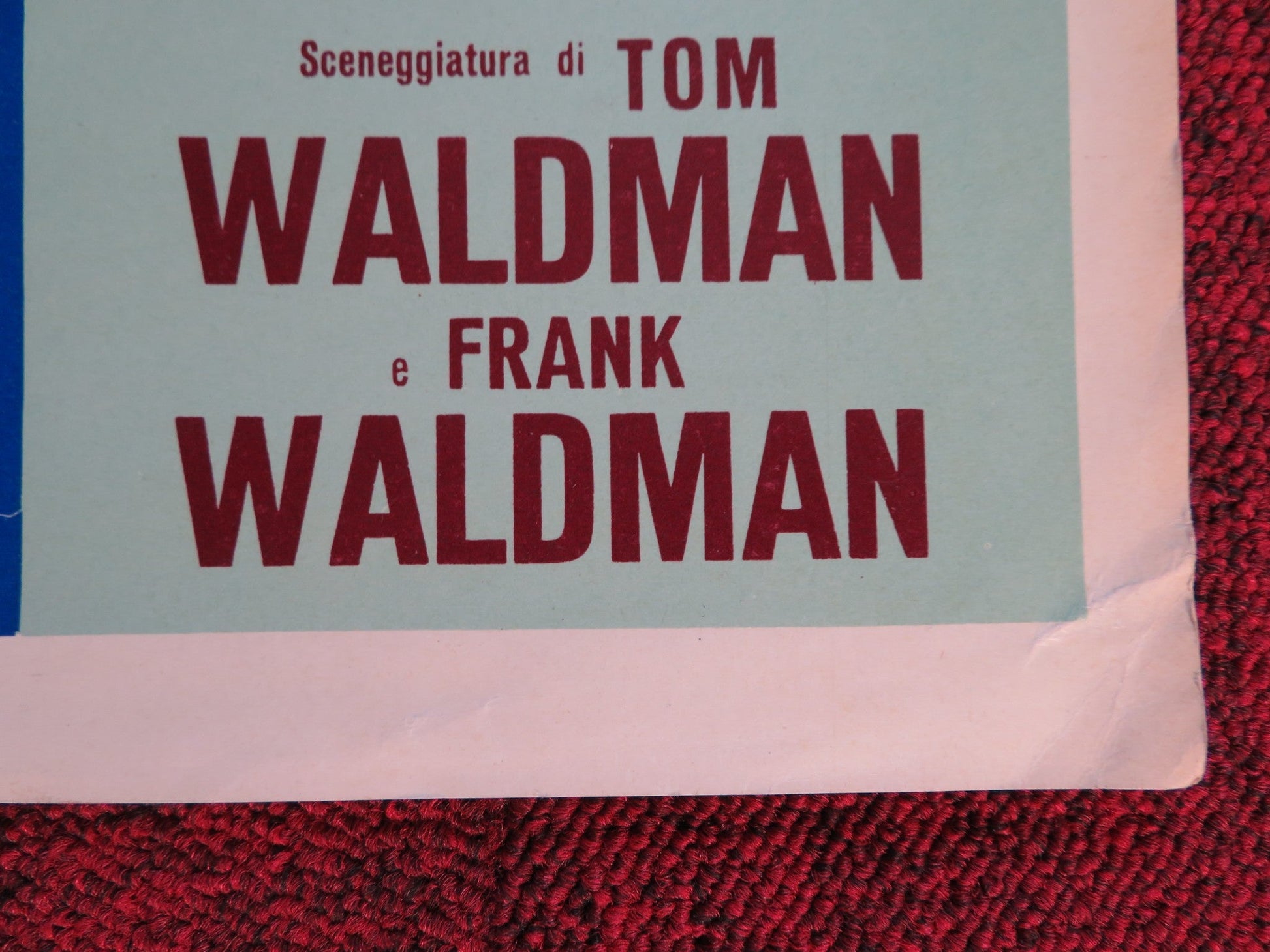 HIGH TIME - B ITALIAN FOTOBUSTA POSTER BING CROSBY FABIAN 1960 Rendezvous Cinema Movie posters