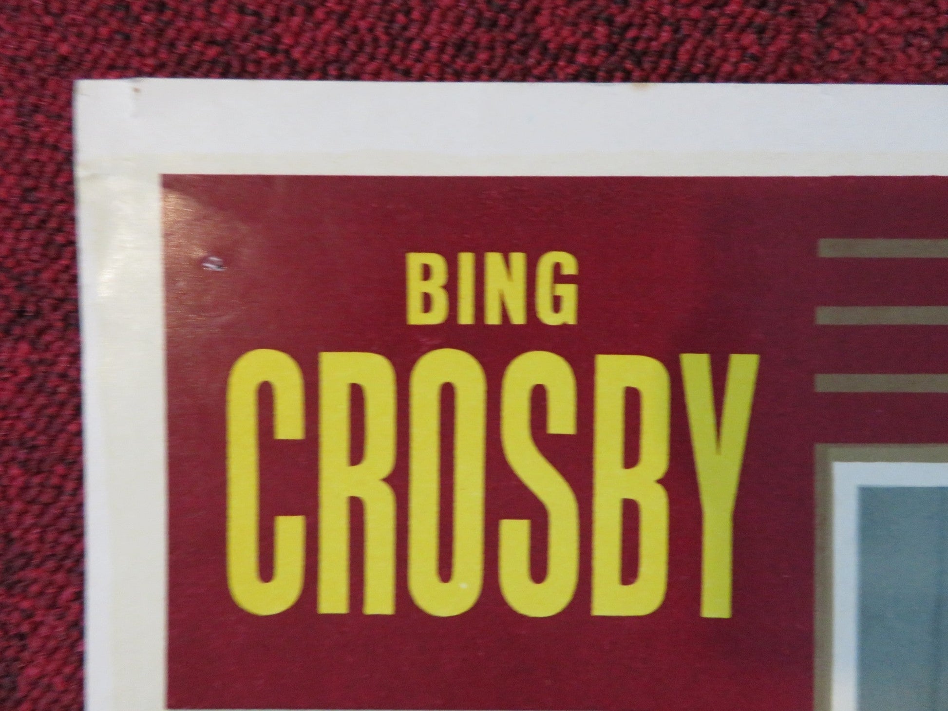 HIGH TIME ITALIAN FOTOBUSTA POSTER BING CROSBY FABIAN 1960 Rendezvous Cinema Movie posters