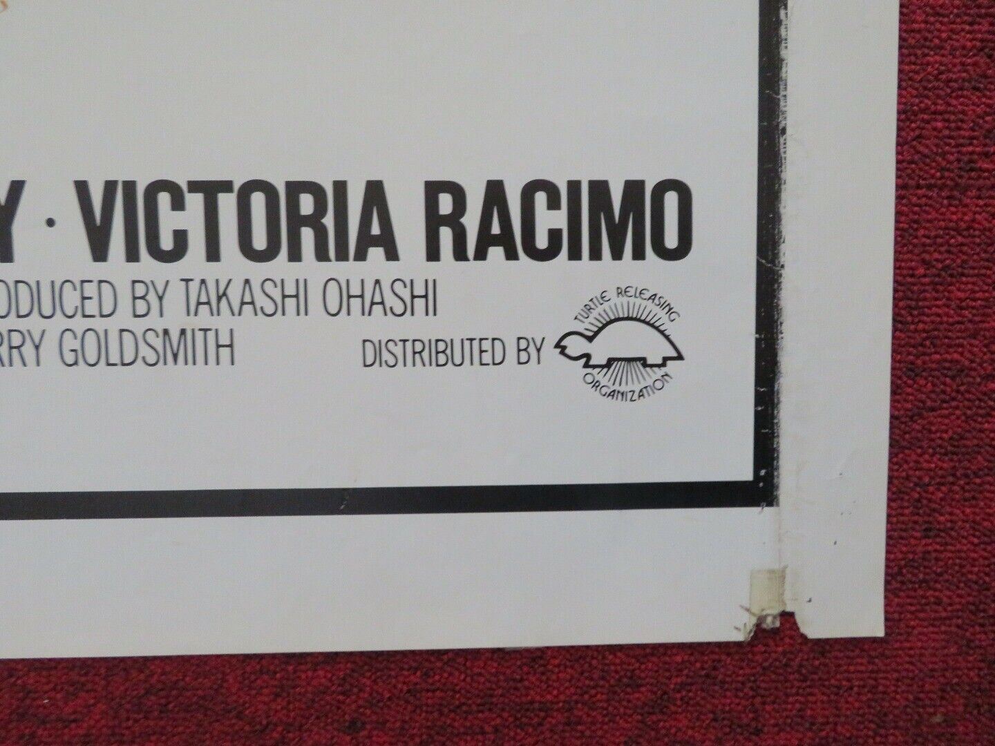 HIGH VELOCITY FOLDED US ONE SHEET POSTER BRITT EKLAND BEN GAZZARA 1976 Movie posters