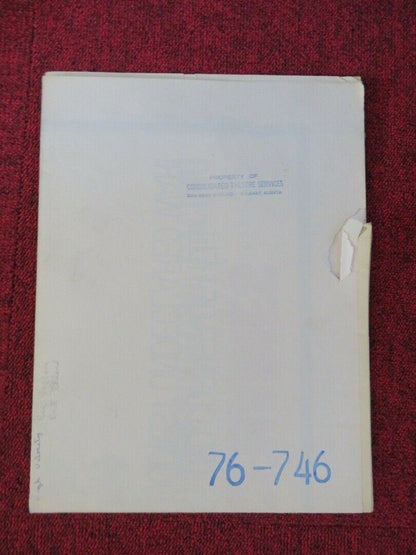 HIGH VELOCITY FOLDED US ONE SHEET POSTER BRITT EKLAND BEN GAZZARA 1976 Movie posters