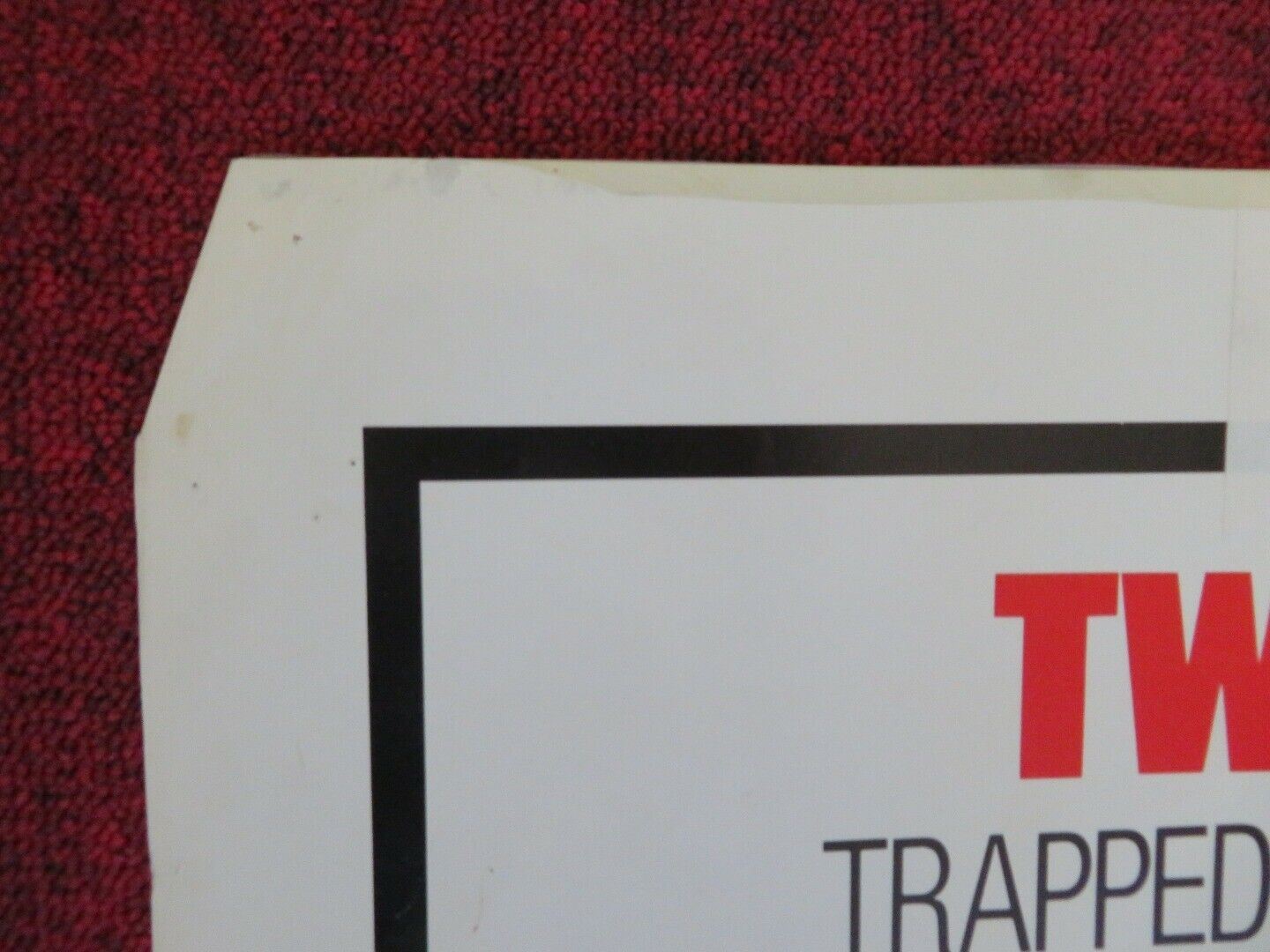 HIGH VELOCITY FOLDED US ONE SHEET POSTER BRITT EKLAND BEN GAZZARA 1976 Movie posters